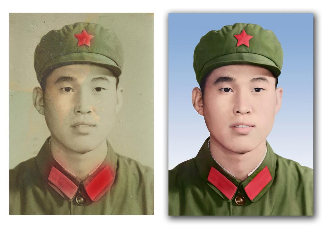 乌兰浩特破损照片修复-18